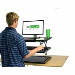 Uncaged Ergonomics CHANGEdesk, Black (CDMb) 13 Uncaged Ergonomics CHANGEdesk, Black (CDMb) -STAPLES Sales 03C23640 3A33 4E78 B967EFBAD4643475 sc7