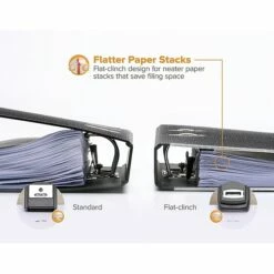 Bostitch Flat Clinch Desktop Stapler, 40 Sheet Capacity, Black (B175-BLK) 12 Bostitch Flat Clinch Desktop Stapler, 40 Sheet Capacity, Black (B175-BLK) -STAPLES Sales 171E8476 205F 4508 99DBFA2642E8C627 sc7