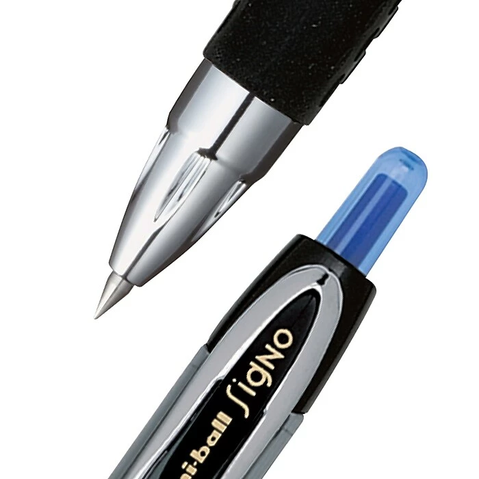 Uni-ball Signo 207 Retractable Gel Pen, Fine Point, Black Ink, 5/Pack (1960240) 4 Uni-ball Signo 207 Retractable Gel Pen, Fine Point, Black Ink, 5/Pack (1960240) - Image 2