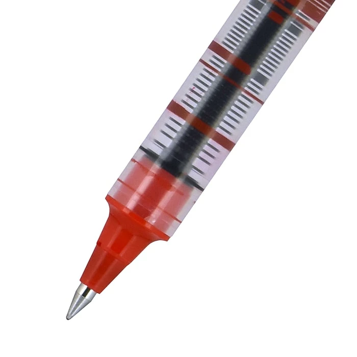 Uni-ball Uniball Vision Rollerball Pen, Micro Point, 0.5mm, Red Ink, 12/Pack (60117) 6 Uni-ball Uniball Vision Rollerball Pen, Micro Point, 0.5mm, Red Ink, 12/Pack (60117) - Image 4