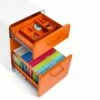 Stow 3-Drawer File Cabinet WCasters, White + Orange 2 Stow 3-Drawer File Cabinet WCasters, White + Orange -STAPLES Sales 1EF1F6F8 1403 4D7C 82A5026A9330EE2C sc7