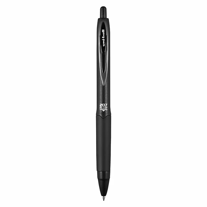 Uni-ball Uniball 207 Plus+ Retractable Gel Pens, Medium Point, 0.7mm, Black Ink, 12/Pack (70462) 5 Uni-ball Uniball 207 Plus+ Retractable Gel Pens, Medium Point, 0.7mm, Black Ink, 12/Pack (70462) - Image 3