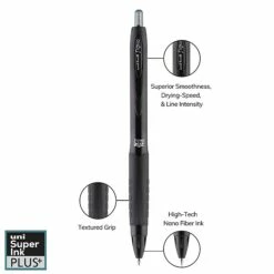 Uni-ball Uniball 307 Retractable Gel Pens, Medium Point, 0.7mm, Black Ink, 3/Pack (1919870) 19 Uni-ball Uniball 307 Retractable Gel Pens, Medium Point, 0.7mm, Black Ink, 3/Pack (1919870) -STAPLES Sales 24272BFE 0A2C 45D0 95CB14B168F4D873 sc7