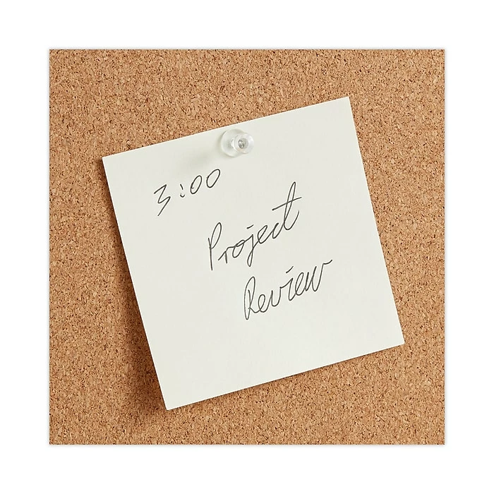 Universal Clear Push Pins, Plastic, 3/8", 400/Pack (UNV31306) 8 Universal Clear Push Pins, Plastic, 3/8", 400/Pack (UNV31306) - Image 6