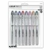 Uni-ball Vision Elite Rollerball Pens, Micro Point, Assorted Colors Ink, 8 Pack (58092)