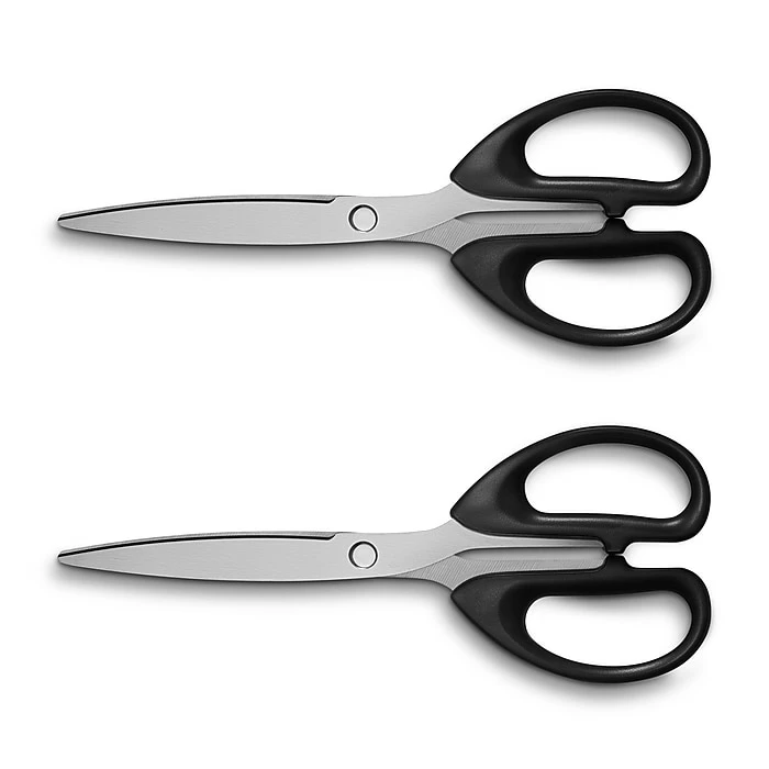 Staples 8" Pointed Tip Stainless Steel Scissors, Straight Handle, Right & Left Handed, 2/Pack (TR55043) 3 Staples 8" Pointed Tip Stainless Steel Scissors, Straight Handle, Right & Left Handed, 2/Pack (TR55043)