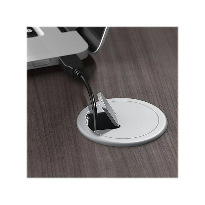 Bush Business Furniture Move 40 28"-48"H Electric Adjustable Standing Desk, Storm Gray/Black (M4S6030SGBK) 9 Bush Business Furniture Move 40 28"-48"H Electric Adjustable Standing Desk, Storm Gray/Black (M4S6030SGBK) - Image 7