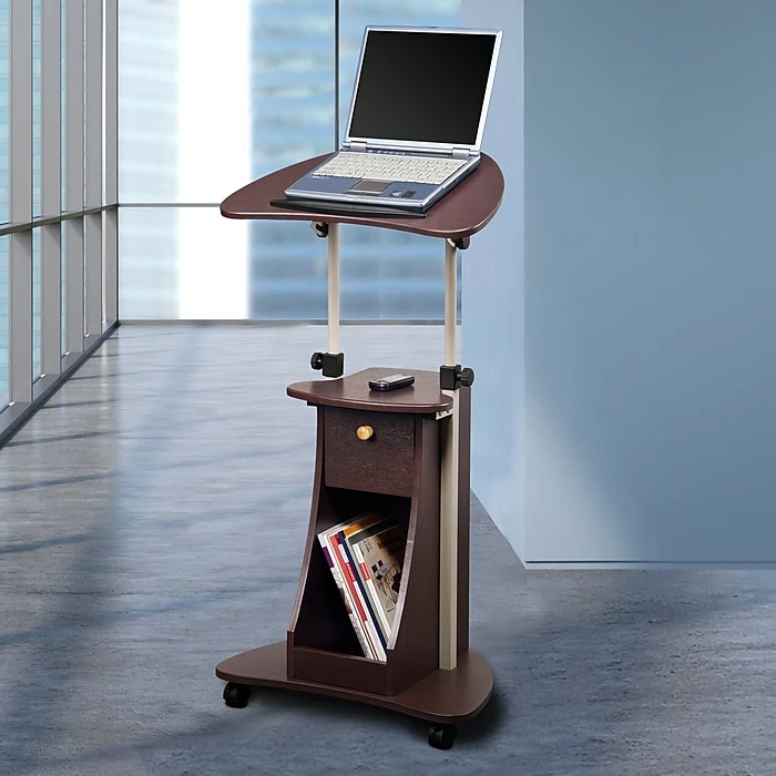 Techni Mobili Adjustable Table, Heavy-Duty MDF (RTA-B005-CH36) 3 Techni Mobili Adjustable Table, Heavy-Duty MDF (RTA-B005-CH36)