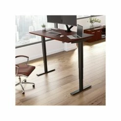 Bush Business Furniture Move 40 28"-48" Adjustable Standing Desk, Hansen Cherry/Black (M4S6030HCBK) 11 Bush Business Furniture Move 40 28"-48" Adjustable Standing Desk, Hansen Cherry/Black (M4S6030HCBK) -STAPLES Sales 44D60484 4450 4E52 84BF2A67813BF79E sc7
