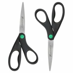 Westcott KleenEarth 8" Stainless Steel Sewing/Craft Scissors, Pointed Tip, Black, 2/Pack (15179) 11 Westcott KleenEarth 8" Stainless Steel Sewing/Craft Scissors, Pointed Tip, Black, 2/Pack (15179) -STAPLES Sales 450ED050 E921 4195 B7734C3190F6FF4E sc7