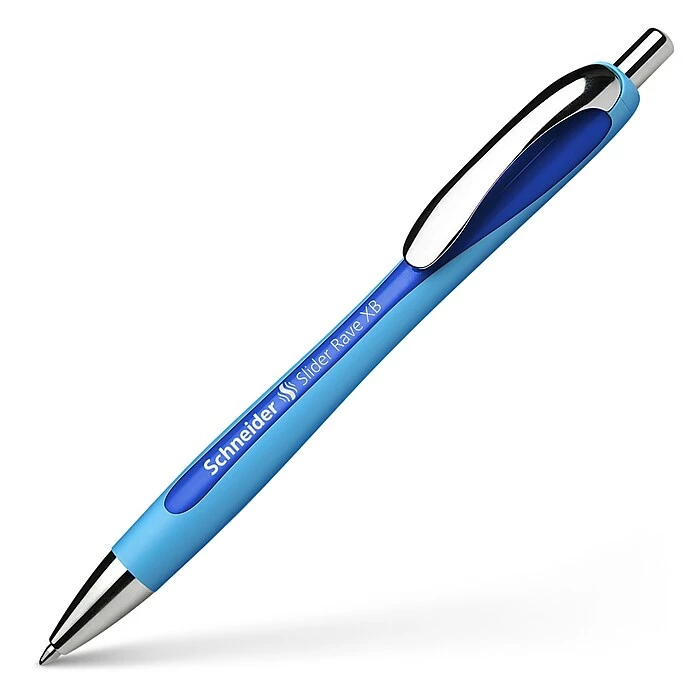 Schneider® Schneider Slider Rave XB Retractable Ballpoint Pen, Extra Bold Point, Blue Ink, 5/Box (PSY132503) 5 Schneider® Schneider Slider Rave XB Retractable Ballpoint Pen, Extra Bold Point, Blue Ink, 5/Box (PSY132503) - Image 3