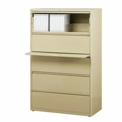 Staples Commercial HL8000 5 File Drawers Lateral File Cabinet, Locking, Putty/Beige, Letter/Legal, 36"W (21744D) 19 Staples Commercial HL8000 5 File Drawers Lateral File Cabinet, Locking, Putty/Beige, Letter/Legal, 36"W (21744D) -STAPLES Sales 4D9B50DA 6B88 437F 9CF14520B45D2D31 sc7