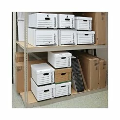 Universal Recycled Record Storage Boxes, Letter/Legal, Kraft, Stacking Strength 1,500 Lbs., 15" X 24" X 10", 12/Ct -STAPLES Sales 50518FF3 ADBC 41FB B42F68BCCED87D27 sc7