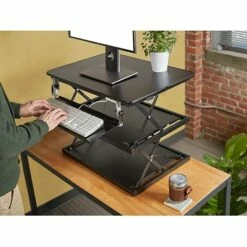 Uncaged Ergonomics CHANGEdesk, Black (CDMb) 16 Uncaged Ergonomics CHANGEdesk, Black (CDMb) -STAPLES Sales 51976480 35CA 4A32 85D1024DC8040242 sc7