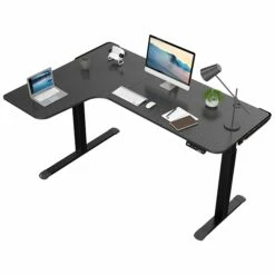 Eureka Ergonomic 30"-48"H L-Shaped Adjustable Standing Desk, Black (ED1874-BK) 15 Eureka Ergonomic 30"-48"H L-Shaped Adjustable Standing Desk, Black (ED1874-BK) -STAPLES Sales 54B828BD 91E4 49BE BADEE176CD01B8B9 sc7