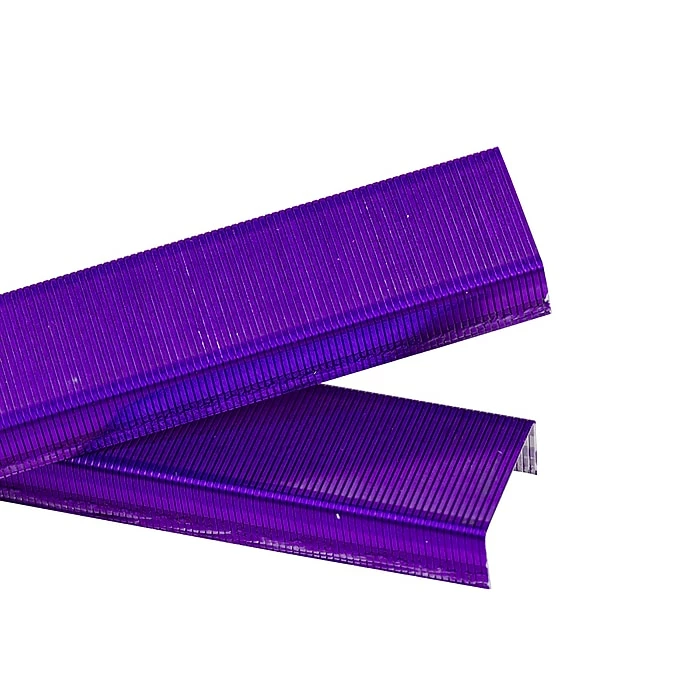 JAM Paper Colorful Staples, 1/4" Leg Length, Purple, 5000/Box (335PUZ) 7 JAM Paper Colorful Staples, 1/4" Leg Length, Purple, 5000/Box (335PUZ) - Image 5