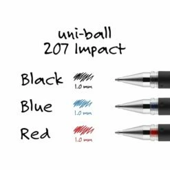 Uni-ball Uniball 207 Impact Gel Pens, Bold Point, 1.0mm, Black Ink (65800) 14 Uni-ball Uniball 207 Impact Gel Pens, Bold Point, 1.0mm, Black Ink (65800) -STAPLES Sales 5D689729 ED05 48EB 9E2194DA458AEA52 sc7