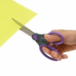 Westcott Soft Handle Student 7" Stainless Steel Standard Scissors, Pointed Tip, Assorted Colors (14609) -STAPLES Sales 5E2AA740 F1ED 40A6 A36D3F0847A496B0 sc7