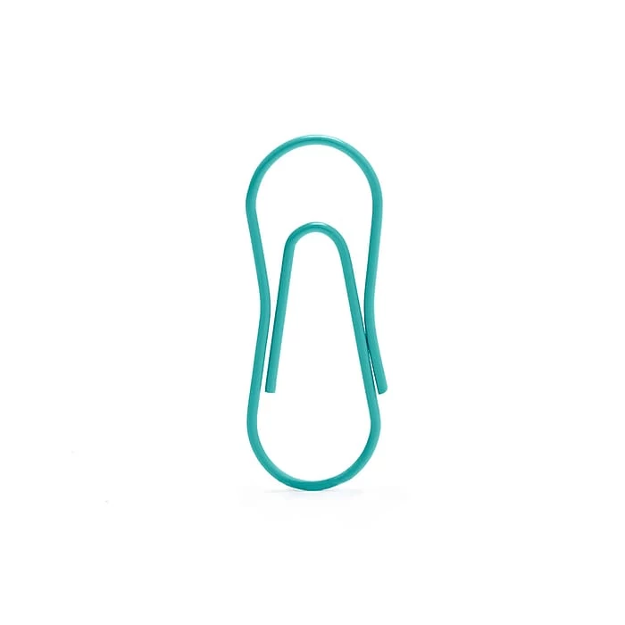 Poppin Medium Paper Clips, Assorted Colors, 50/Box (108620) 4 Poppin Medium Paper Clips, Assorted Colors, 50/Box (108620) - Image 2