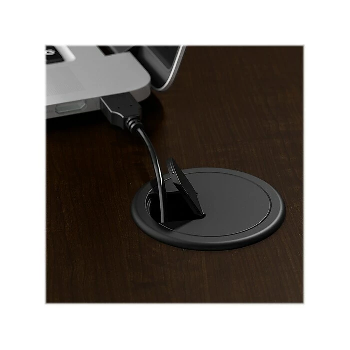 Bush Business Furniture Move 40 28"-48"H Electric Adjustable Standing Desk, Mocha Cherry/Black (M4S4824MRBK) 9 Bush Business Furniture Move 40 28"-48"H Electric Adjustable Standing Desk, Mocha Cherry/Black (M4S4824MRBK) - Image 7