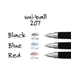 Uni-ball Signo 207 Retractable Gel Pen, Fine Point, Black Ink, 5/Pack (1960240) 18 Uni-ball Signo 207 Retractable Gel Pen, Fine Point, Black Ink, 5/Pack (1960240) -STAPLES Sales 6F75C89D 0CC9 4EB9 9FCF1D855E5739EB sc7