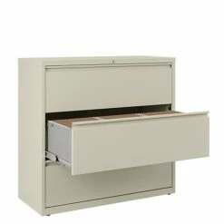 Staples HL8000 Commercial 3-Drawer Lateral File Cabinet, Locking, Letter/Legal, Putty/Beige, 42"W (23201D) 12 Staples HL8000 Commercial 3-Drawer Lateral File Cabinet, Locking, Letter/Legal, Putty/Beige, 42"W (23201D) -STAPLES Sales 6FDAF8A4 1212 4CDA BDE84024CB86BE9B sc7