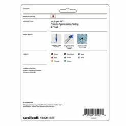 Uni-ball Vision Elite Rollerball Pens, Micro Point, Assorted Colors Ink, 8 Pack (58092) 13 Uni-ball Vision Elite Rollerball Pens, Micro Point, Assorted Colors Ink, 8 Pack (58092) -STAPLES Sales 700BF2CB 825E 47A5 9D7516F1E982DDC6 sc7