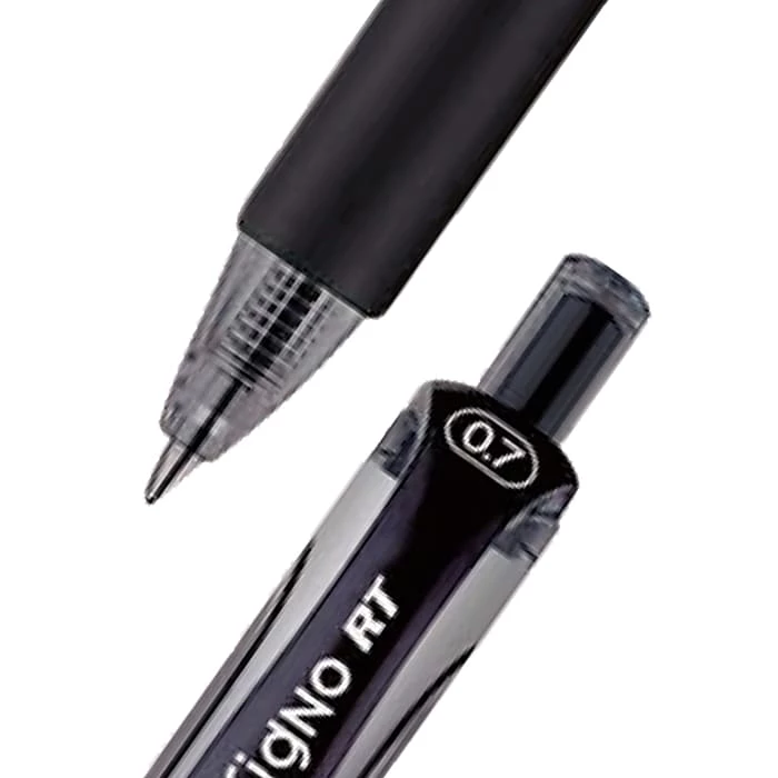 Uni-ball Uniball Signo RT Gel Pens, Medium Point, 0.7mm, Black Ink, Dozen (65940) 4 Uni-ball Uniball Signo RT Gel Pens, Medium Point, 0.7mm, Black Ink, Dozen (65940) - Image 2