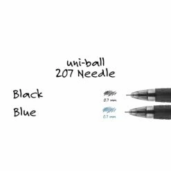 Uni-ball Uniball 207 Needle Retractable Gel Pens, Medium Point, 0.7mm, Black Ink, Dozen (1736097) 16 Uni-ball Uniball 207 Needle Retractable Gel Pens, Medium Point, 0.7mm, Black Ink, Dozen (1736097) -STAPLES Sales 70CA4021 E9EB 4594 A38941BD4DB4A585 sc7