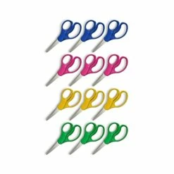 TRU RED™ 5" Stainless Steel Kids Scissors, Straight Handle, Right & Left Handed (TR55041) -STAPLES Sales 70E5AB42 9E78 4CF8 9CF62EC6A140468F sc7