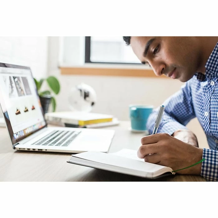 Uni-ball Uniball Vision Rollerball Pen, Micro Point, 0.5mm, Red Ink, 12/Pack (60117) 8 Uni-ball Uniball Vision Rollerball Pen, Micro Point, 0.5mm, Red Ink, 12/Pack (60117) - Image 6