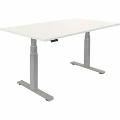 Fellowes Cambio 24.75"-50.25"H Adjustable Standing Desk, White (9788001)