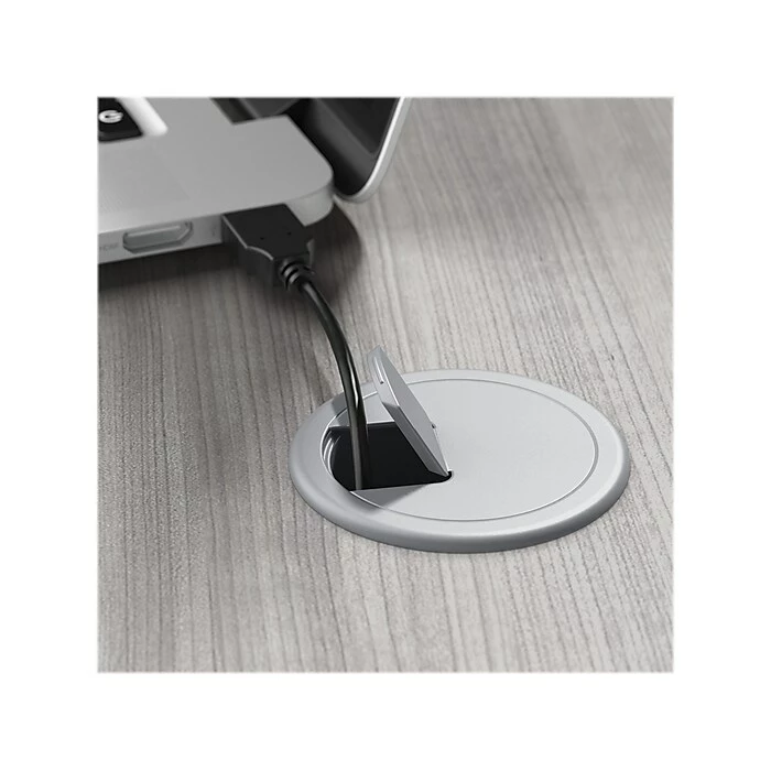 Bush Business Furniture Move 40 28"-48" Adjustable Standing Desk, Platinum Gray/Black (M4S7230PGBK) 9 Bush Business Furniture Move 40 28"-48" Adjustable Standing Desk, Platinum Gray/Black (M4S7230PGBK) - Image 7