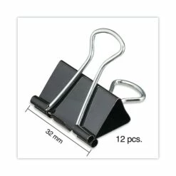Universal 5/8" Capacity Binder Clips, 1 1/4" Width, Dozen (UNV10210) 13 Universal 5/8" Capacity Binder Clips, 1 1/4" Width, Dozen (UNV10210) -STAPLES Sales 7FC97476 3AA3 4A54 BB539F8508C566A8 sc7