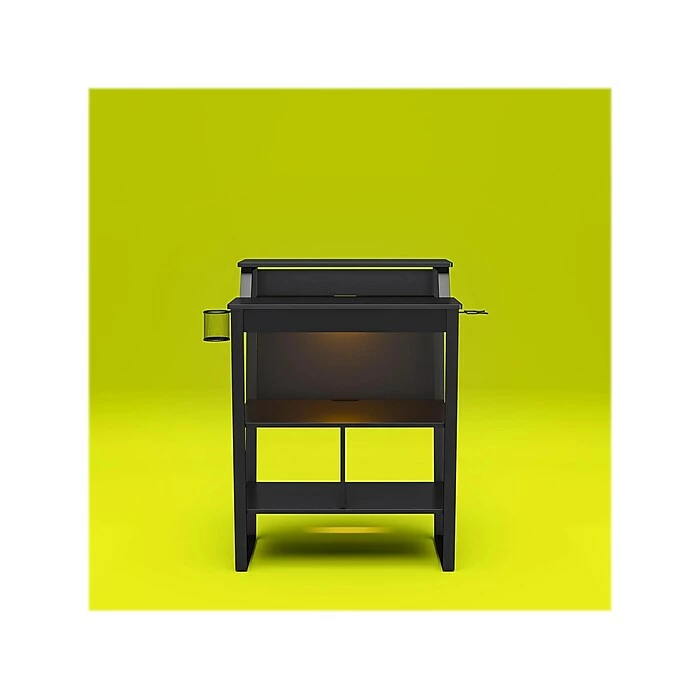 NTense Genesis 40"H X 30"W Standing Gaming Desk, Black (7031872COM) 8 NTense Genesis 40"H X 30"W Standing Gaming Desk, Black (7031872COM) - Image 6