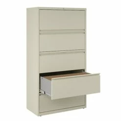 Staples Commercial HL8000 5 File Drawers Lateral File Cabinet, Locking, Putty/Beige, Letter/Legal, 36"W (21744D) 14 Staples Commercial HL8000 5 File Drawers Lateral File Cabinet, Locking, Putty/Beige, Letter/Legal, 36"W (21744D) -STAPLES Sales 8BDFAD58 8406 457E B8BCF74AD1C192A1 sc7