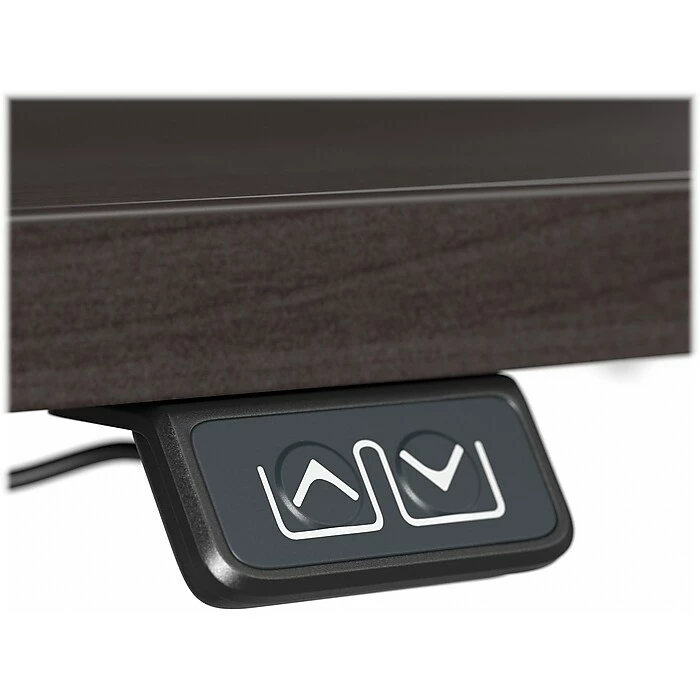 Bush Business Furniture Move 40 28"-48"H Electric Adjustable Standing Desk, Storm Gray/Black (M4S4824HCBK) 8 Bush Business Furniture Move 40 28"-48"H Electric Adjustable Standing Desk, Storm Gray/Black (M4S4824HCBK) - Image 6