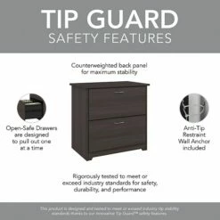 Bush Furniture Cabot Lateral File Cabinet, Heather Gray (WC31780) 14 Bush Furniture Cabot Lateral File Cabinet, Heather Gray (WC31780) -STAPLES Sales 8E285F05 8F31 4EE7 B5535FE9D97DCA2B sc7