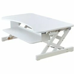 Rocelco 37" Deluxe Adjustable Desk Riser, White (R DADRW) 16 Rocelco 37" Deluxe Adjustable Desk Riser, White (R DADRW) -STAPLES Sales 907A1AB8 80CB 48F5 88152661DD5C9030 sc7