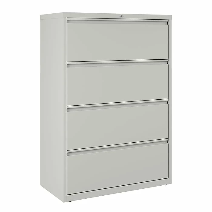 Staples Commercial 4 File Drawers Lateral File Cabinet, Locking, Putty/Beige, Letter/Legal, 36"W (20056D) 12 Staples Commercial 4 File Drawers Lateral File Cabinet, Locking, Putty/Beige, Letter/Legal, 36"W (20056D) - Image 10
