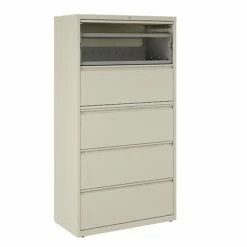 Staples Commercial HL8000 5 File Drawers Lateral File Cabinet, Locking, Putty/Beige, Letter/Legal, 36"W (21744D) 17 Staples Commercial HL8000 5 File Drawers Lateral File Cabinet, Locking, Putty/Beige, Letter/Legal, 36"W (21744D) -STAPLES Sales 9519F2E7 BDF4 46F0 86AF0C4462280AE4 sc7