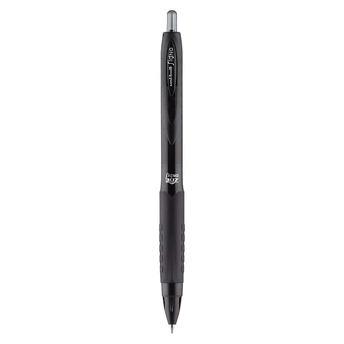 Uni-ball Uniball 307 Retractable Gel Pens, Medium Point, 0.7mm, Black Ink, 3/Pack (1919870) 5 Uni-ball Uniball 307 Retractable Gel Pens, Medium Point, 0.7mm, Black Ink, 3/Pack (1919870) - Image 3