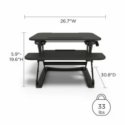Union & Scale™ FlexFit™ 27" Adjustable Desk Riser, Black (UN44901-CC) 14 Union & Scale™ FlexFit™ 27" Adjustable Desk Riser, Black (UN44901-CC) -STAPLES Sales 97F93A98 3121 40D6 891F76D3B6F2CF9E sc7