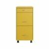 Space Solutions SOHO Organizer 3-Drawer Mobile Vertical File Cabinet, Letter Size, Lockable, 29.52"H X 18"D, Goldfinch (25284) 1 Space Solutions SOHO Organizer 3-Drawer Mobile Vertical File Cabinet, Letter Size, Lockable, 29.52"H X 18"D, Goldfinch (25284) -STAPLES Sales 98690FB4 252E 4B71 8157447DF8E48076 sc7