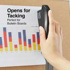 Staples One-Touch Desktop Stapler, 20 Sheet Capacity, Black, 500 (44436) 15 Staples One-Touch Desktop Stapler, 20 Sheet Capacity, Black, 500 (44436) -STAPLES Sales 9EA8EB95 D906 466C AF793DE435A00C19 sc7