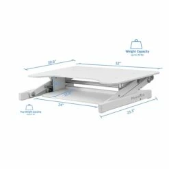 Rocelco 32" Adjustable Desk Riser, White (R ADRW) 11 Rocelco 32" Adjustable Desk Riser, White (R ADRW) -STAPLES Sales A141B557 169B 4229 9798BEE1A9123521 sc7