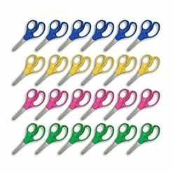 Staples Teacher Pack 5" Kids Blunt Tip Stainless Steel Scissors, Straight Handle, Right And Left Handed, 12/Pack (TR55058) 15 Staples Teacher Pack 5" Kids Blunt Tip Stainless Steel Scissors, Straight Handle, Right And Left Handed, 12/Pack (TR55058) -STAPLES Sales A2D37F35 3CEF 4C4F 9400EF6C11A2521D sc7