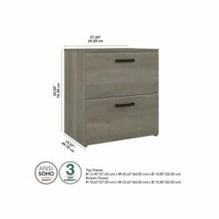 Kathy Ireland® Home By Bush Furniture City Park 2-Drawer Lateral File Cabinet, Letter/Legal, Driftwood Gray (CPF127DG-03) 14 Kathy Ireland® Home By Bush Furniture City Park 2-Drawer Lateral File Cabinet, Letter/Legal, Driftwood Gray (CPF127DG-03) -STAPLES Sales A533138E B643 49DD 925CBF91B56C0D3B sc7