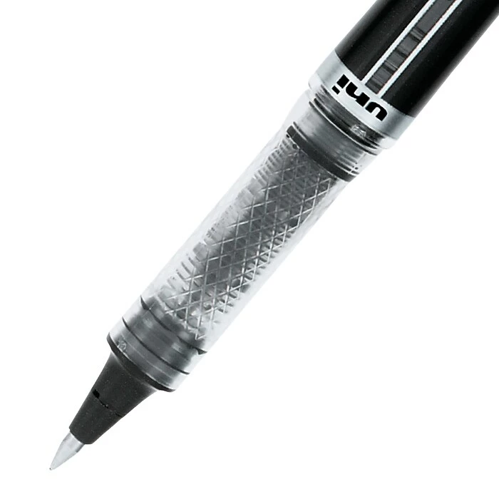 Uni-ball VISION ELITE Rollerball Pen, Micro Point, Black Ink, 4/Pack (69112) 6 Uni-ball VISION ELITE Rollerball Pen, Micro Point, Black Ink, 4/Pack (69112) - Image 4