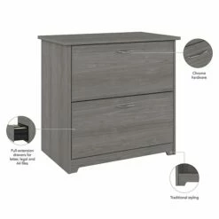 Bush Furniture Cabot 2 Drawer Lateral File Cabinet, Modern Gray (WC31380) 13 Bush Furniture Cabot 2 Drawer Lateral File Cabinet, Modern Gray (WC31380) -STAPLES Sales A730C646 50FA 4E78 8127619FF8EE2407 sc7